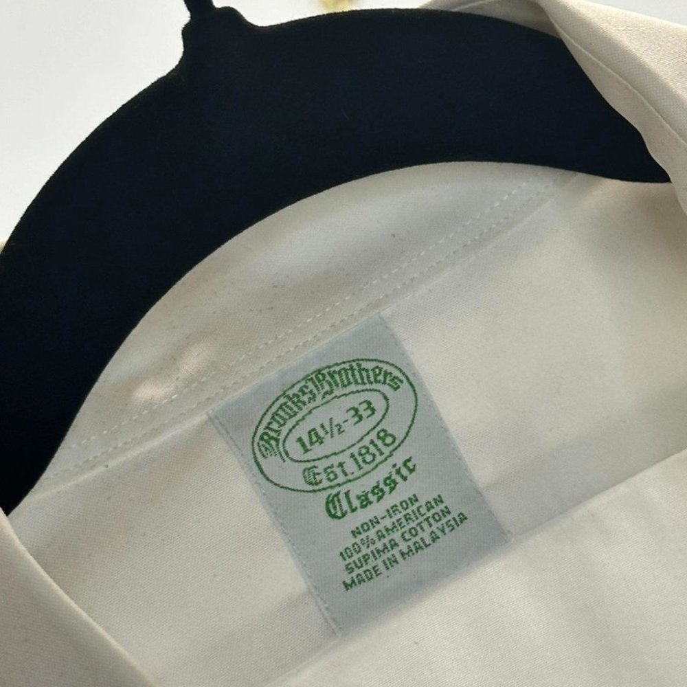 Brooks Brothers White Dress Shirt